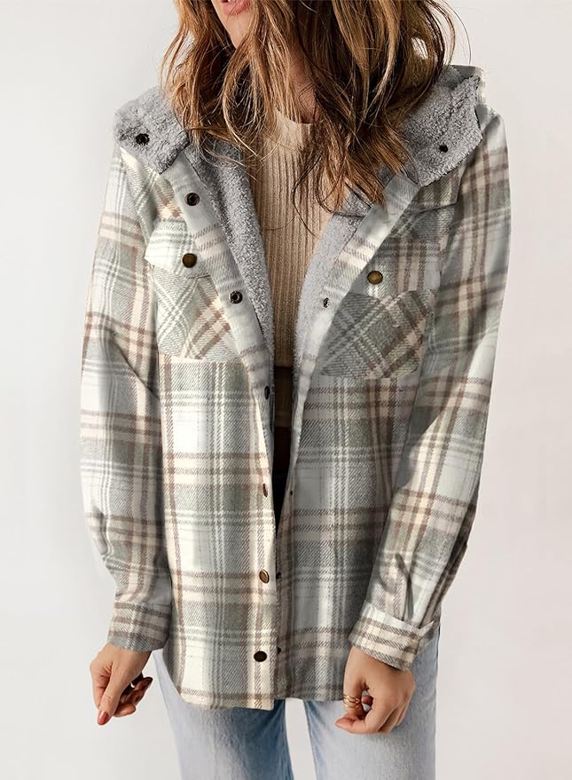 Chemise à carreaux pour homme, veste en flanelle, hiver