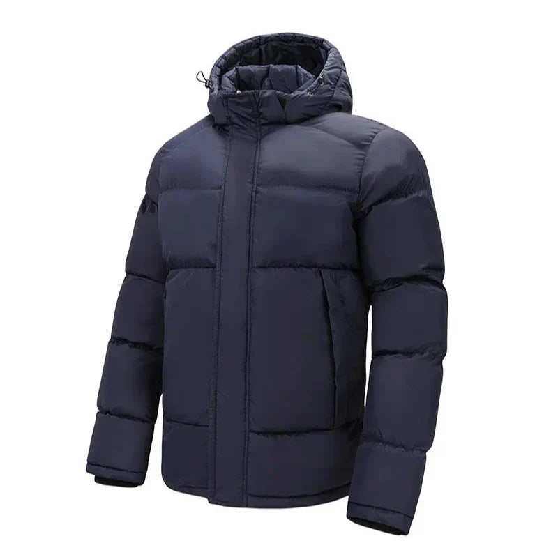 Manteau matelassé en coton chaud pour homme