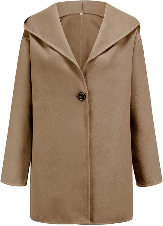 Manteau à capuche élégant Manteau d'hiver Slim Fit