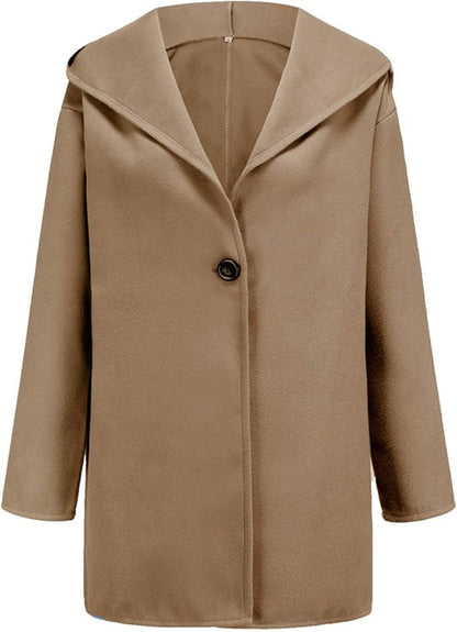Manteau à capuche élégant Manteau d'hiver Slim Fit