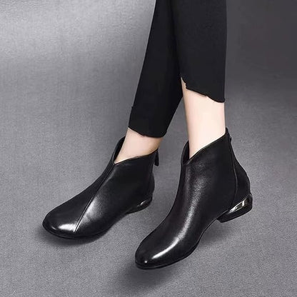 Bottes douces en peluche pour l'hiver