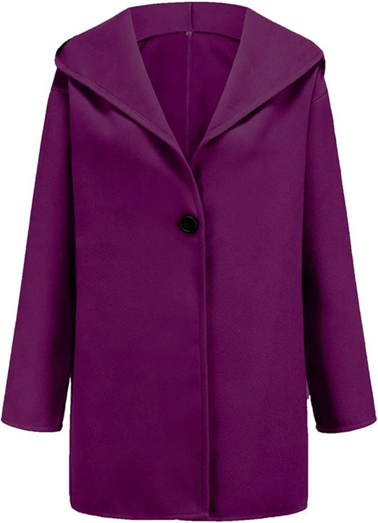 Manteau à capuche élégant Manteau d'hiver Slim Fit