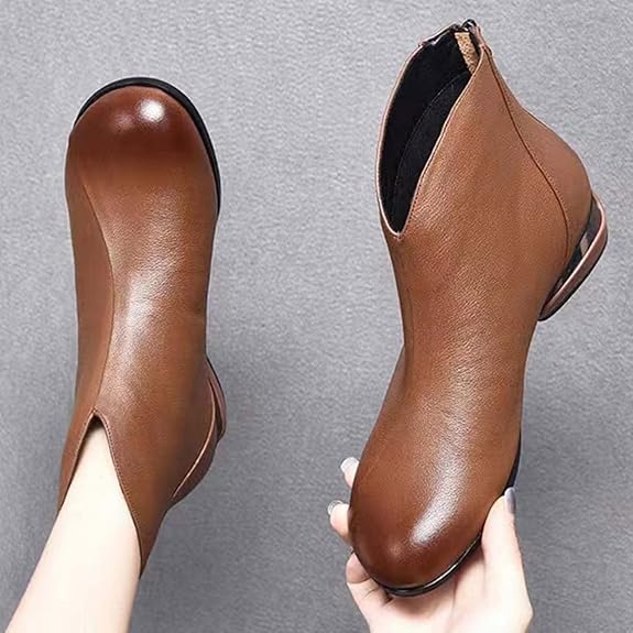 Bottes douces en peluche pour l'hiver