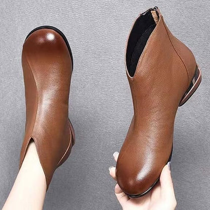 Bottes douces en peluche pour l'hiver