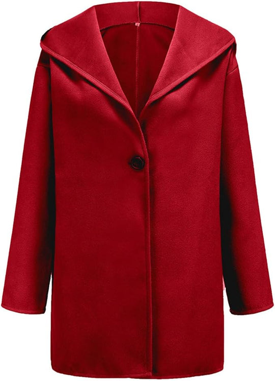 Manteau à capuche élégant Manteau d'hiver Slim Fit