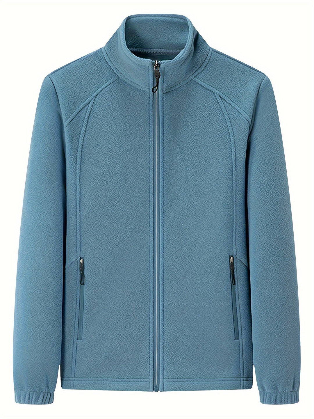 Veste polaire femme chaude col montant manches longues