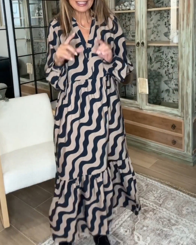 Robe longue d'été ample