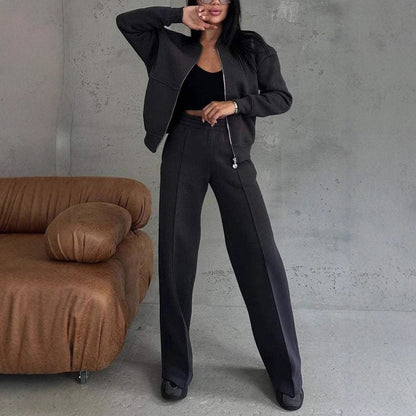 Ensemble deux pièces style sportif à la mode