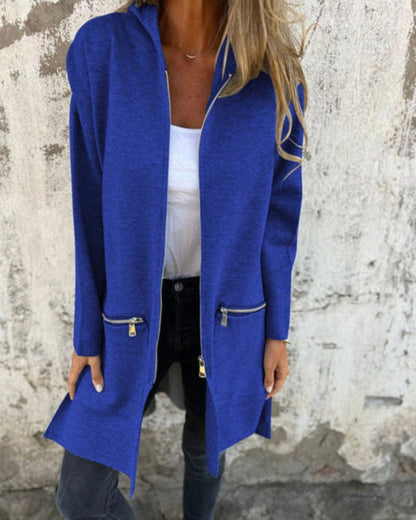 Gilets douillets à manches longues pour femmes