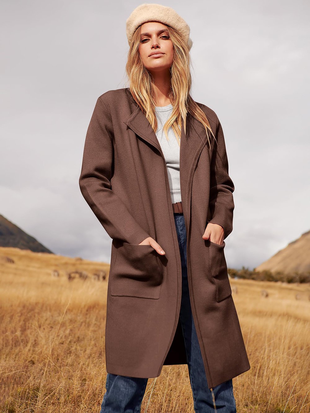 Veste femme tendance style revers
