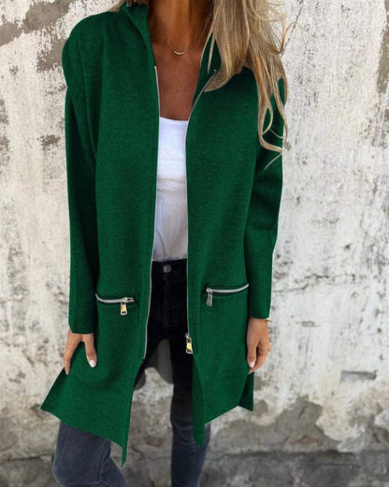 Gilets douillets à manches longues pour femmes