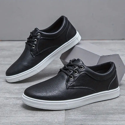 Baskets homme noir à lacets