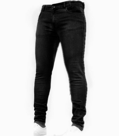 Jeans slim fit homme coutures modernes et élégantes