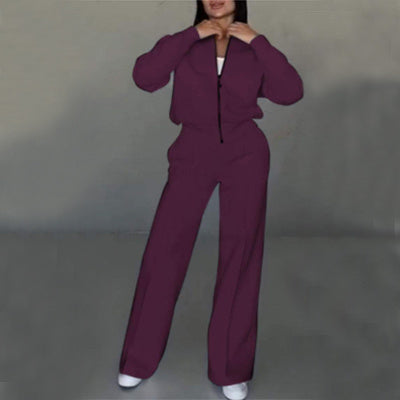 Ensemble deux pièces style sportif à la mode