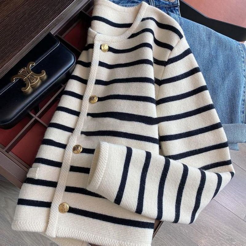 Pull en tricot douillet Automne Chaud