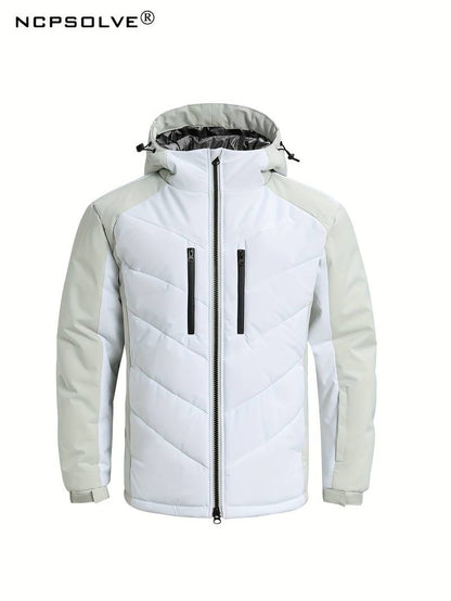 Veste coupe-vent à capuche sportive