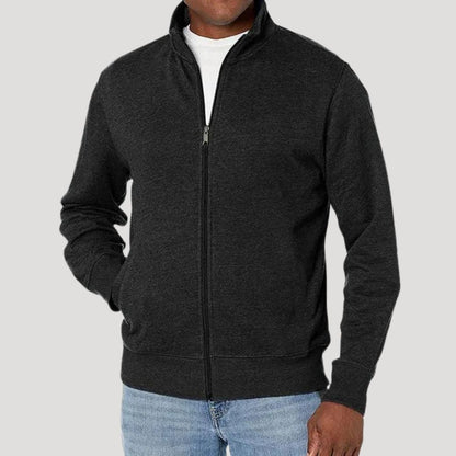Veste décontractée moderne pour homme avec fermeture éclair