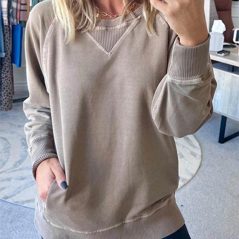 Pull tendance avec poches