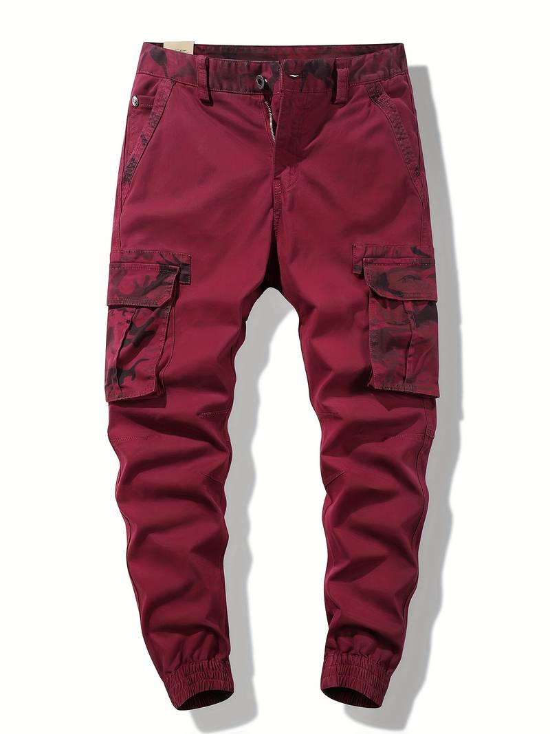 Pantalon militaire style camouflage vintage