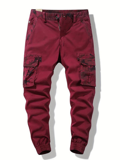 Pantalon militaire style camouflage vintage