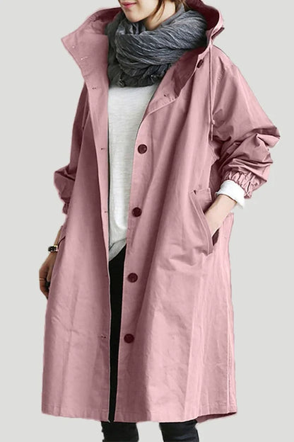 Veste de pluie élégante et imperméable pour femme