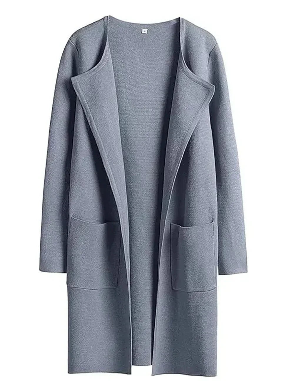 Manteau Femme Longueur Genou Coupe Ample
