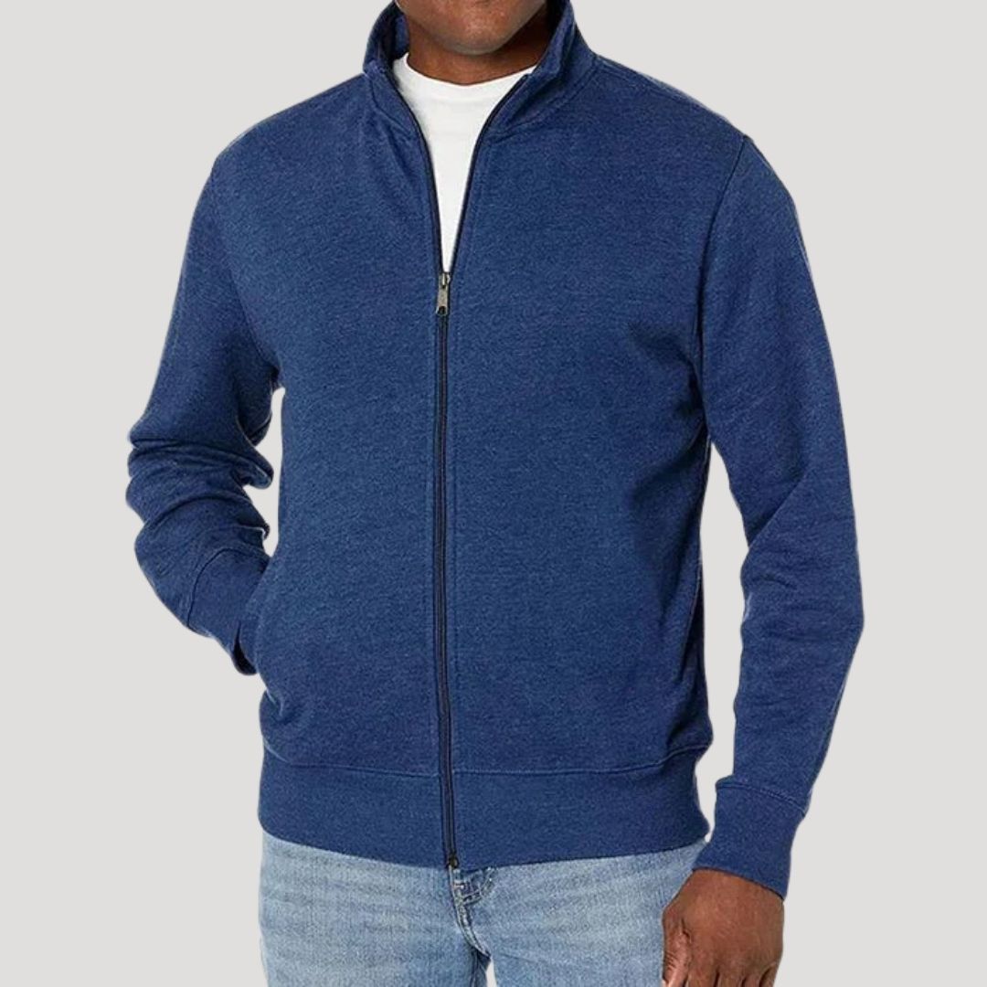 Veste décontractée moderne pour homme avec fermeture éclair