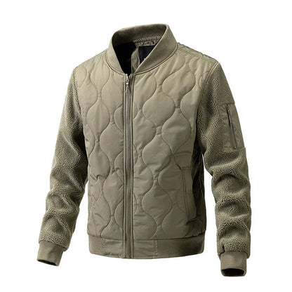 Robe d'hiver chaude avec fermeture éclair