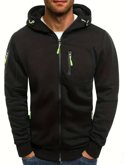 Hoodie de sport à zip avec fonction