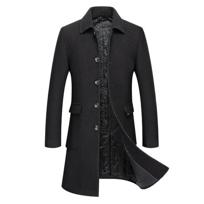 Parka long d'hiver gothique