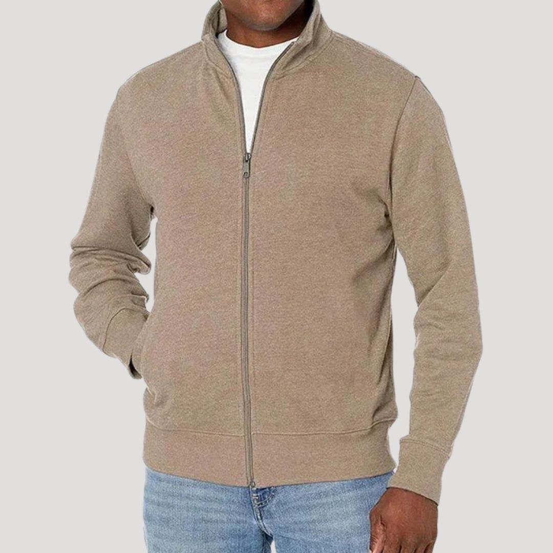 Veste décontractée moderne pour homme avec fermeture éclair