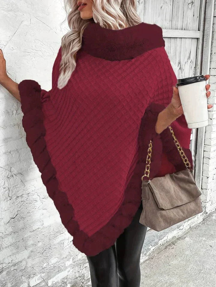 Grand pull en tricot oversize design moderne