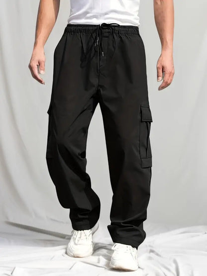 Pantalon cargo homme confortable printemps