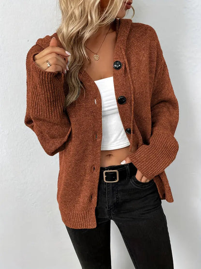 Gilet cardigan femme moderne boutonnage stylé