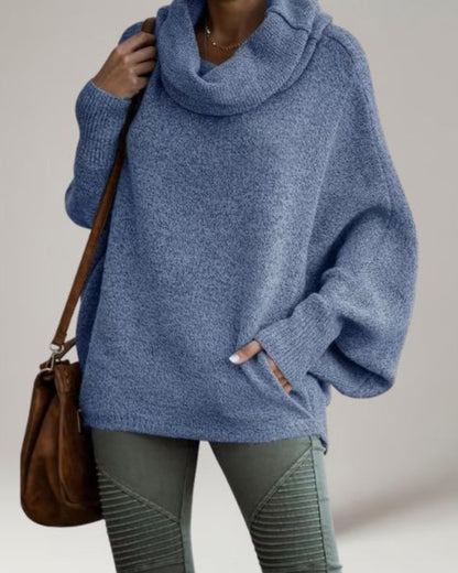Pulls élégants à col montant pour femme