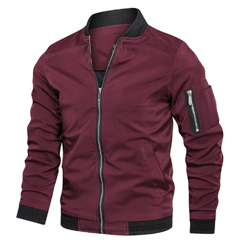 Blouson aviateur léger et sportif pour homme