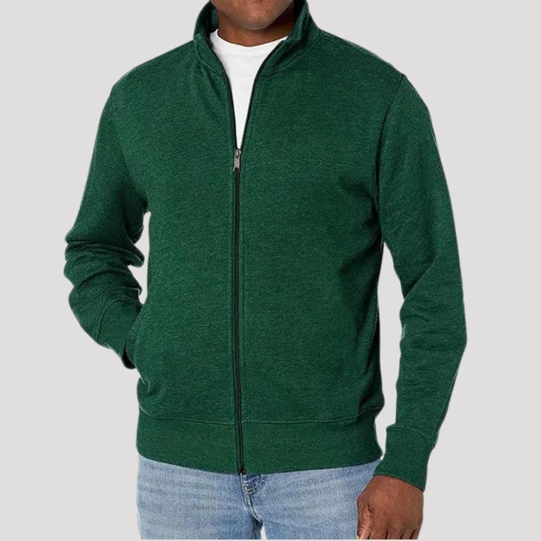Veste décontractée moderne pour homme avec fermeture éclair