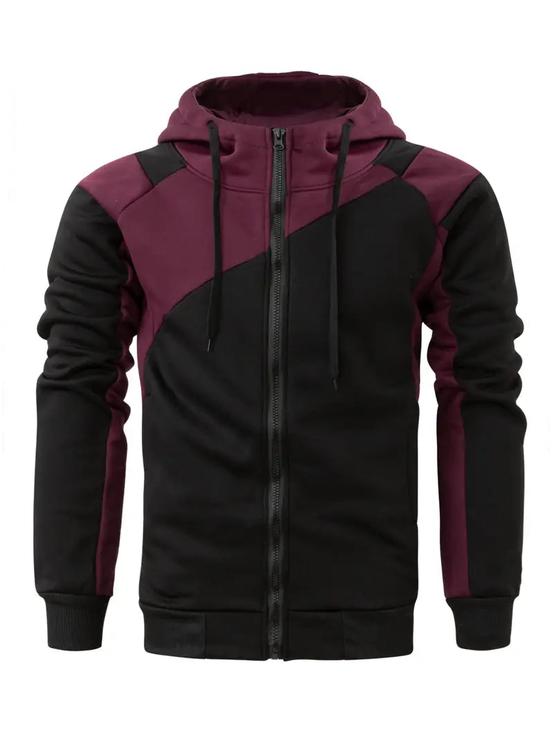Hommes Hoodie manches longues sportif moderne