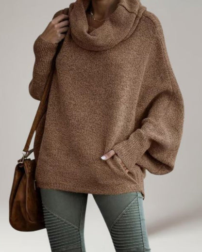 Pulls élégants à col montant pour femme