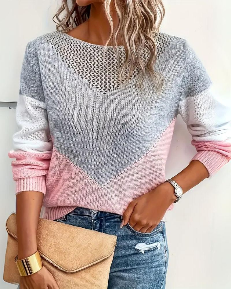 Bequemer Strickpullover Relaxed Fit - IdealeKleiden