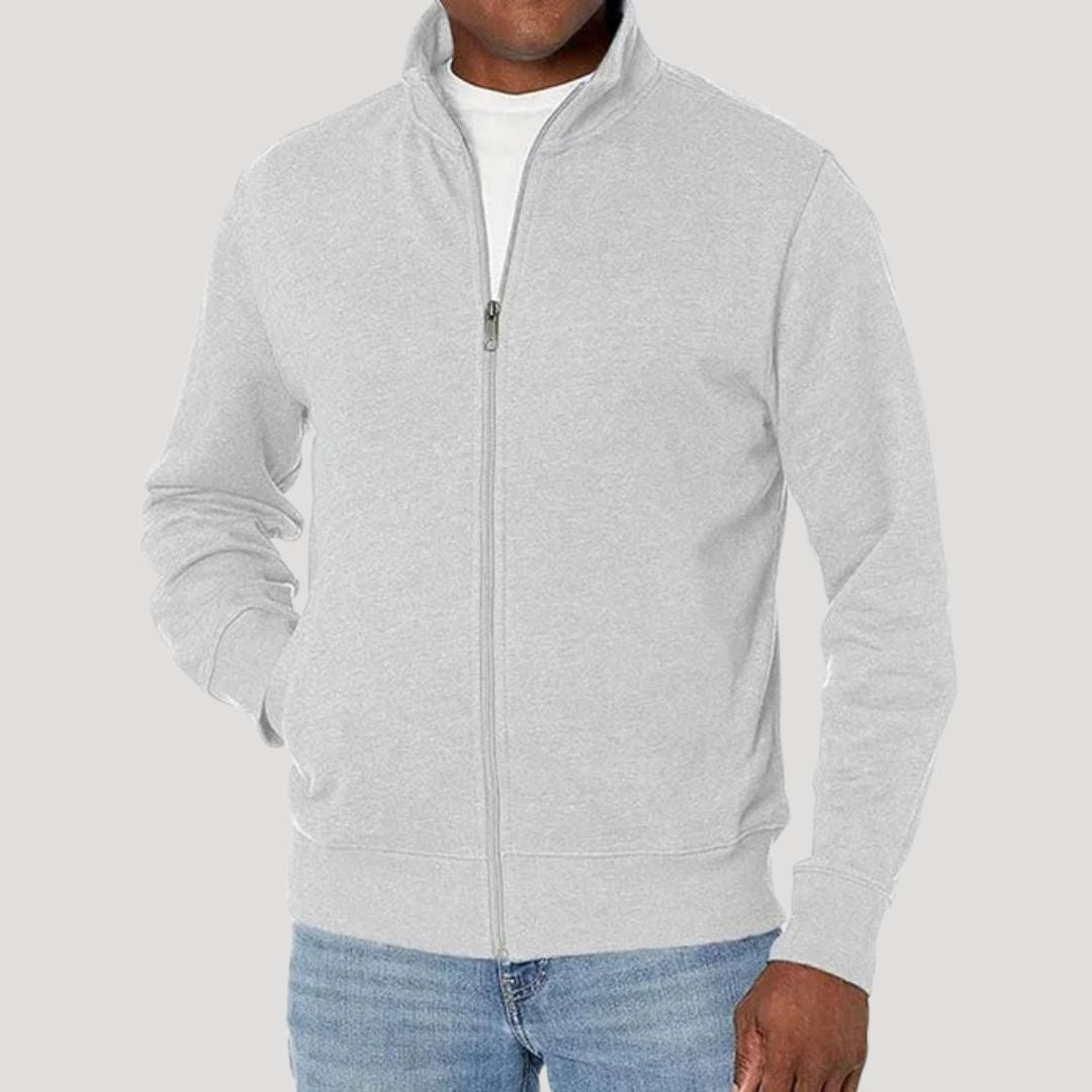 Veste décontractée moderne pour homme avec fermeture éclair