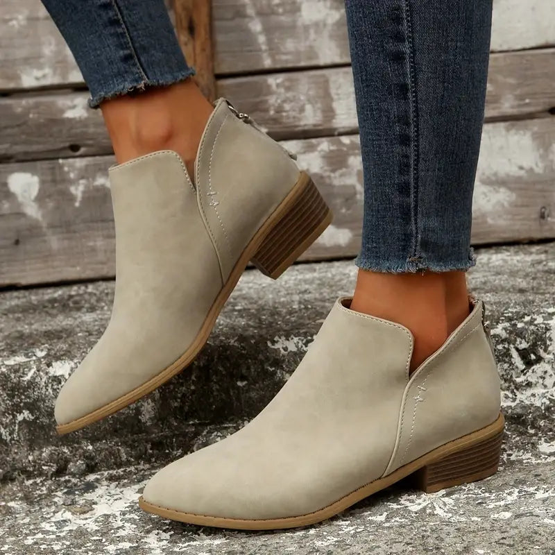 Vêtements stylés | Bottes élégantes à col en V pour femmes