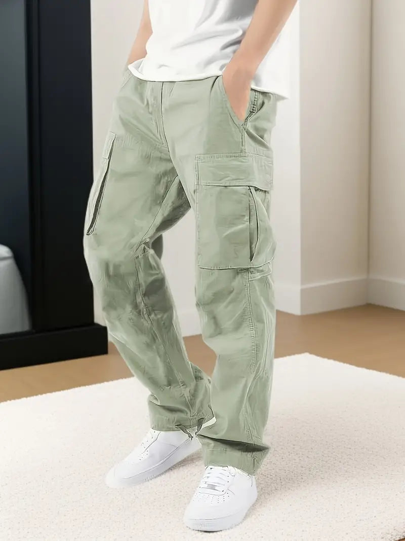 Pantalon de jogging confortable pour homme avec ceinture élastique
