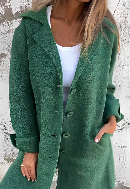 Long cardigan confortable pour femme