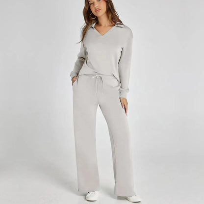Ensemble de loungewear pour femme avec pantalon confortable