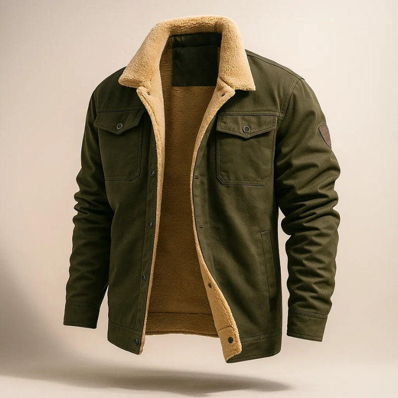 Veste Sherpa doublée chaude pour femme