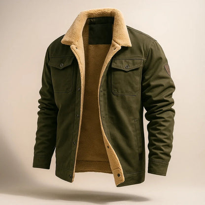 Veste Sherpa doublée chaude pour femme
