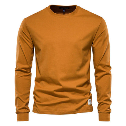 Chemise décontractée confortable à manches longues pour hommes