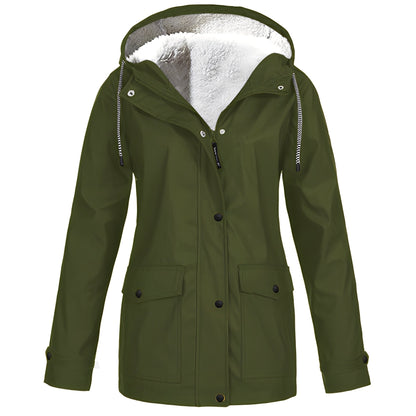 Veste Femme Imperméable Polaire Isolée