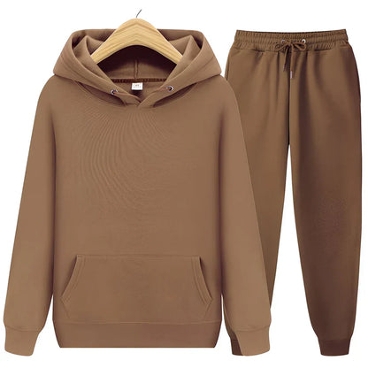 Ensemble de sweat à capuche unisexe confortable